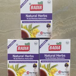 Slim & Zero Constipation Natural Herbs Tea Gluten Free / No Caffeine (30 Tea Bags) 