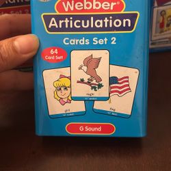 Speech Articulation Practice Card