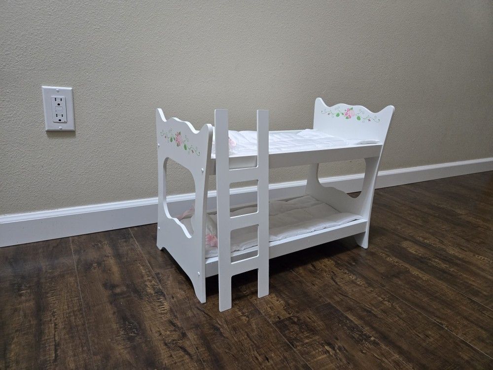 Wooden Doll Bunk Bed