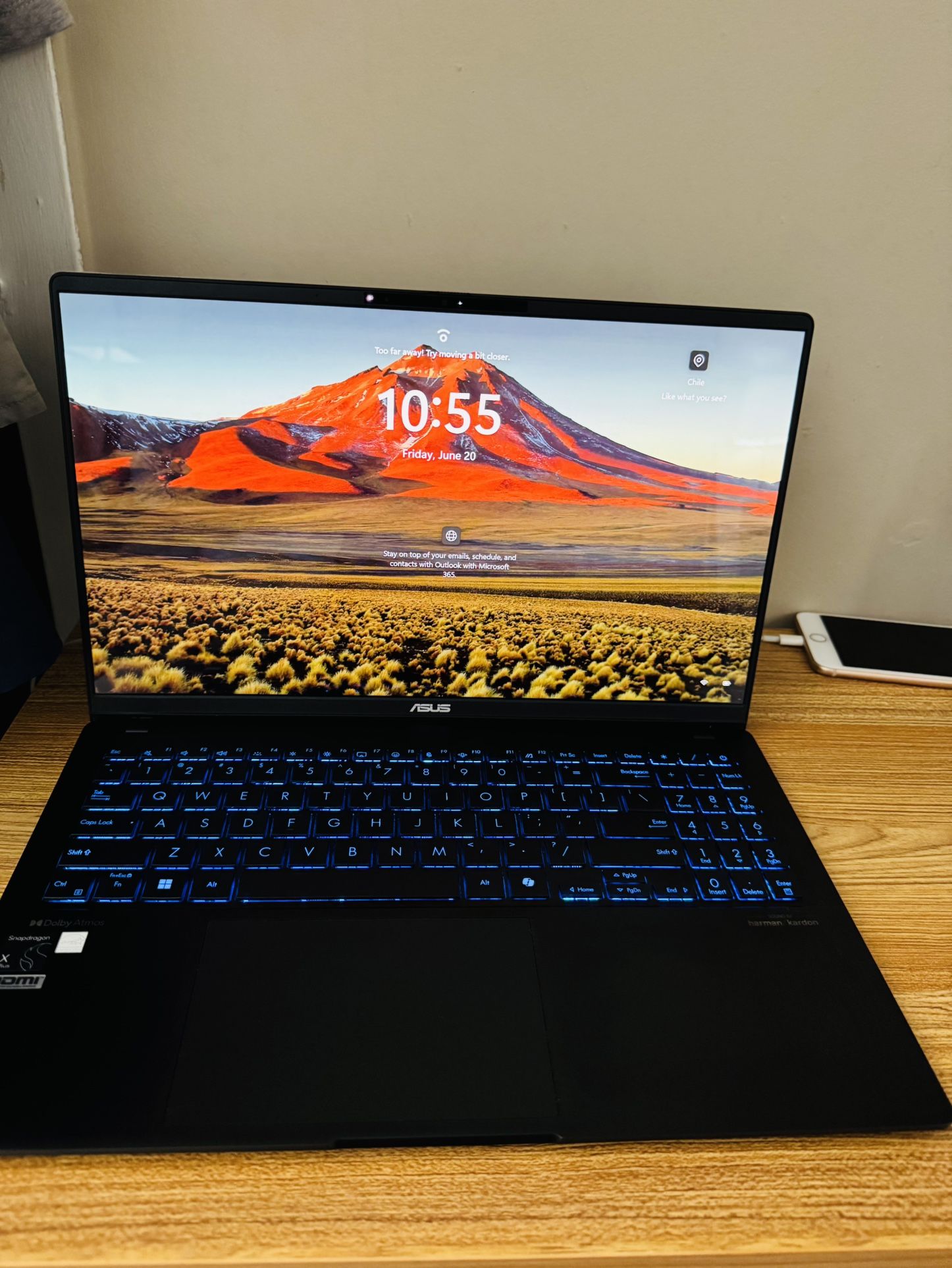 ASUS - Vivobook S 15 15" 3K OLED Laptop - Copilott PC - Qualcomm Snapdragon X Plus - 16GB Memory