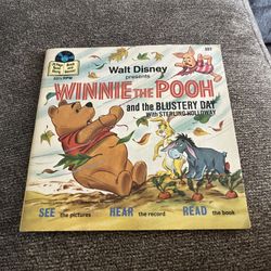 Winnie the Pooh Record/picture Book