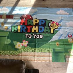 Super Mario Backdrop 