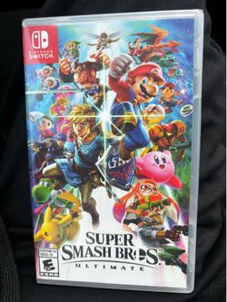 Super smash bros ultimate Nintendo switch NEW