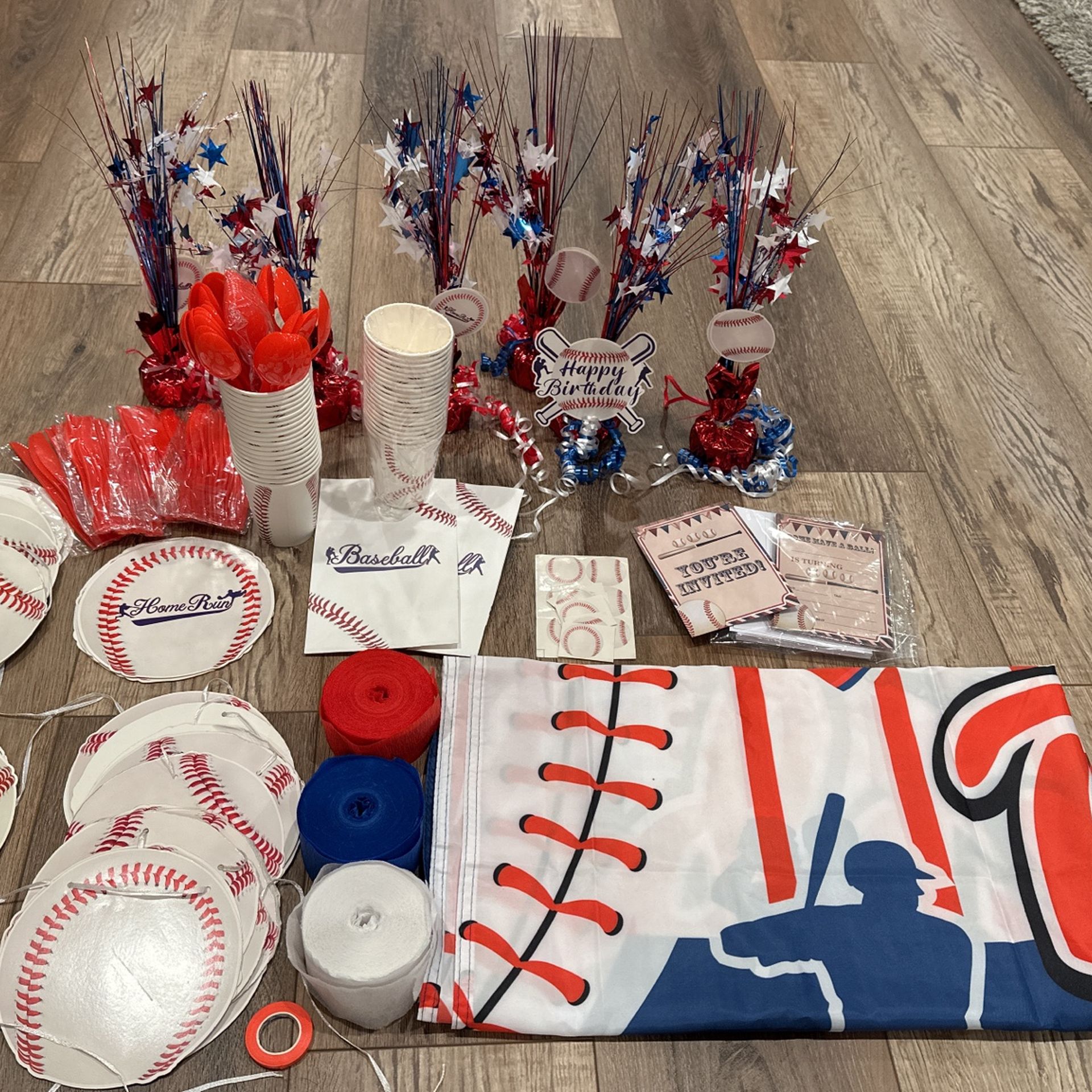 Baseball Birthday Party Supplies!