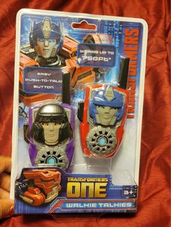 Walkiee Talkies Transformer New Grandprairie 