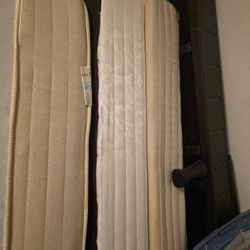 This is 2 twin beds.I have the metal bed frames and the really different.I have 2 other bed frames.I'm not pretty sure what you would call them.I have