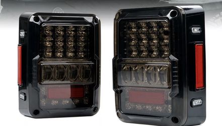 Xprite LED Tail Lights For Jeep Wrangler From 04–17