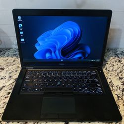 Dell Laptop - 8GB DDR4 Ram, HDMI, Intel i5 @ 2.60GHz, Backlit KB, Win 11 Pro 64bit, MS Office 2024  