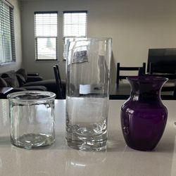 glass vases for flowers