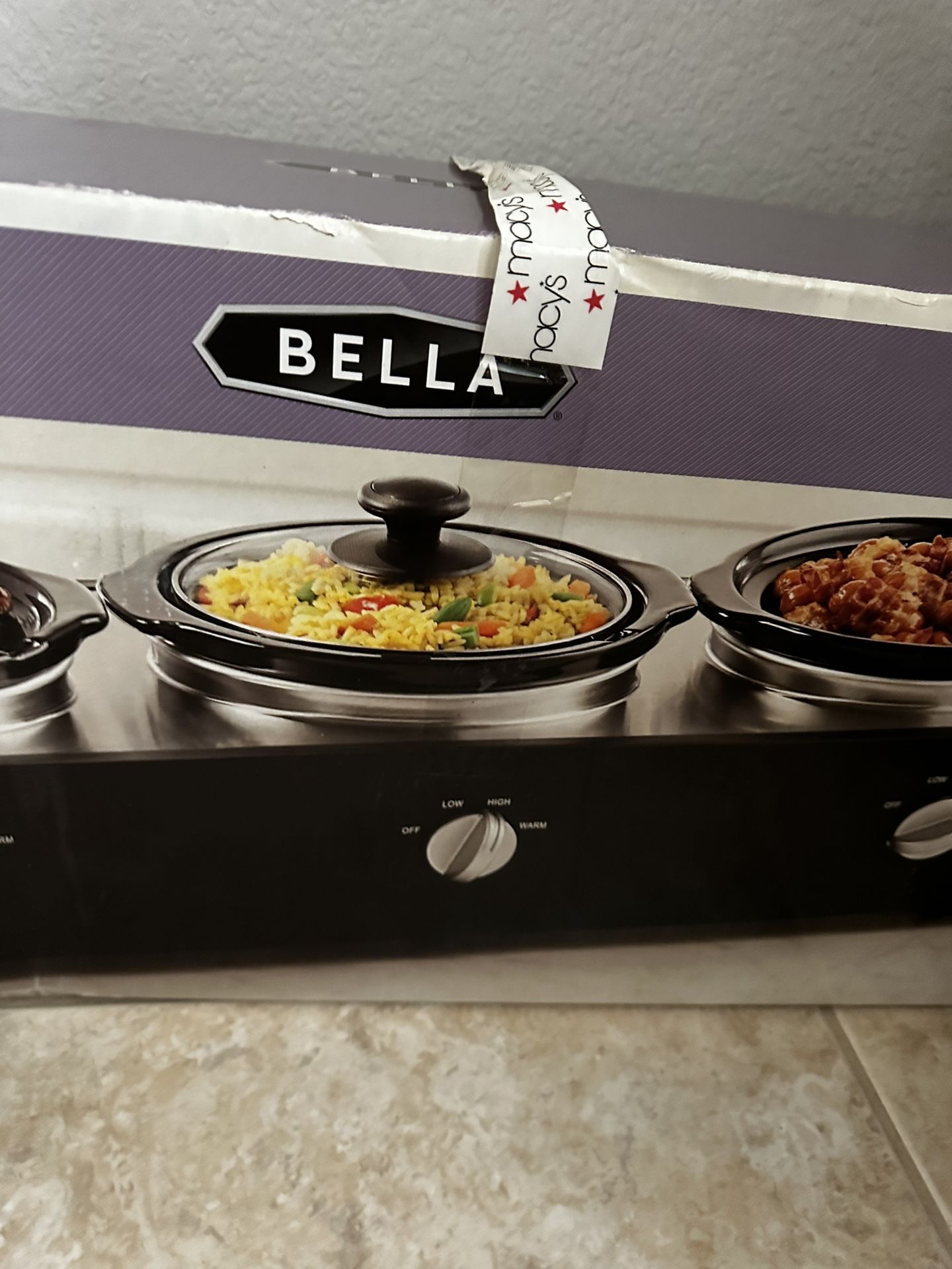 Triple Slow Cooker & Buffet Server- NEW