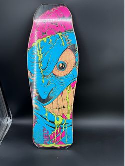 Cool Skateboard Deck Art Graphic Design Resembling Santa Cruz Roskopp Skateboard Decks Designs