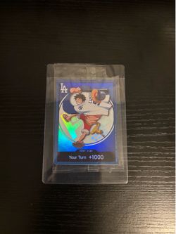 2026 Dodgers x Luffy Don card