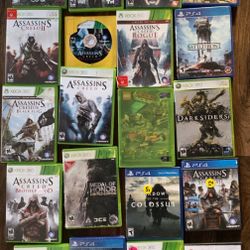 Xbox and ps4 Games