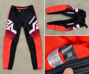 Answer Racing Motocross Pants Size 32