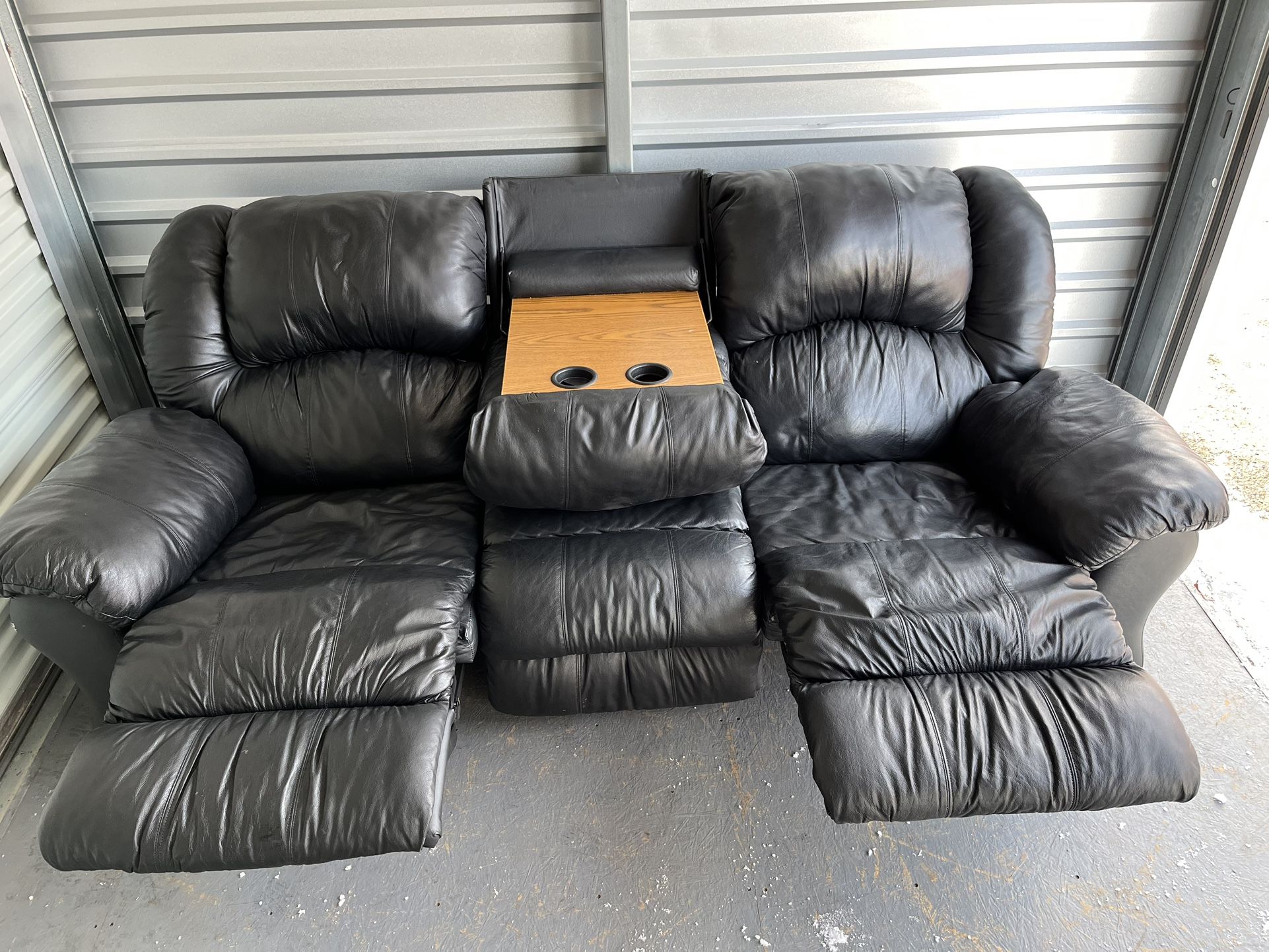 Leather Couch