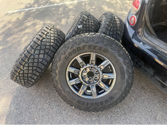 2026 GMC Sierra AT4x wheels and tires!!