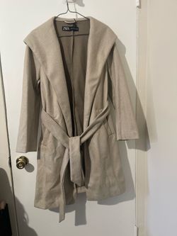 Zara Coat w/ Hoodie - XS