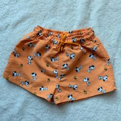 ZARA PEANUTS SWIM TRUNKS