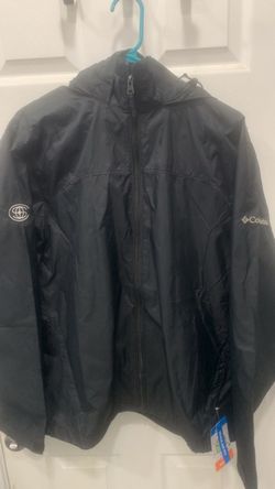 Mens Columbia light rain jacket