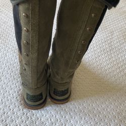 Green Boots Ed Hardy