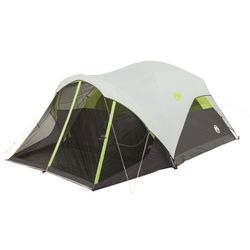 Coleman 6-Person Steel Creek™ Fast Pitch™ Dome Camping Tent with Screen Room, Green