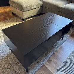 Coffee Table with Lift-Top and Storage