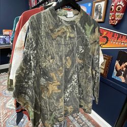 (XL) 23.5x29.5 Jerzees Real Tree Camo LS T-Shirt