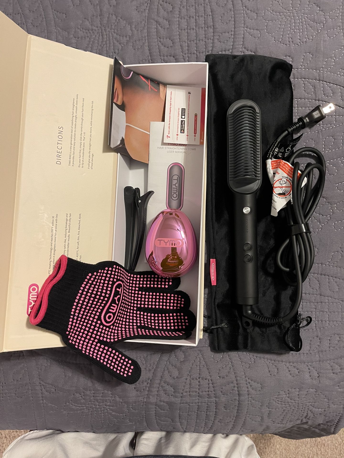 Tymo Ring Hair Straightening Comb