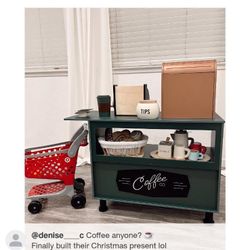 Brand New Hearth & Hand Coffee Play Set - Great For Kids