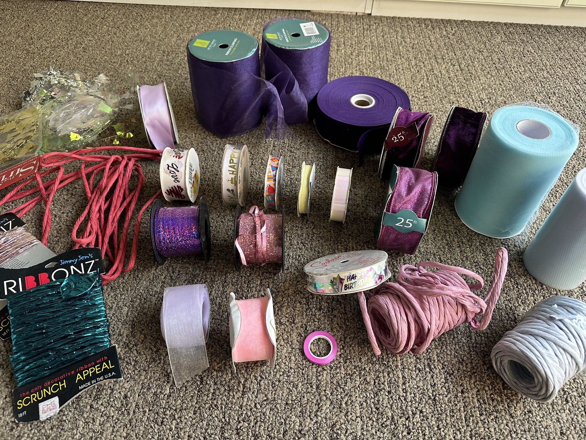 Huge RIBBON Lot-All 28 Items Sold As A Set