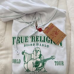 True Religion Zip Up Hoodie Sz Xl New