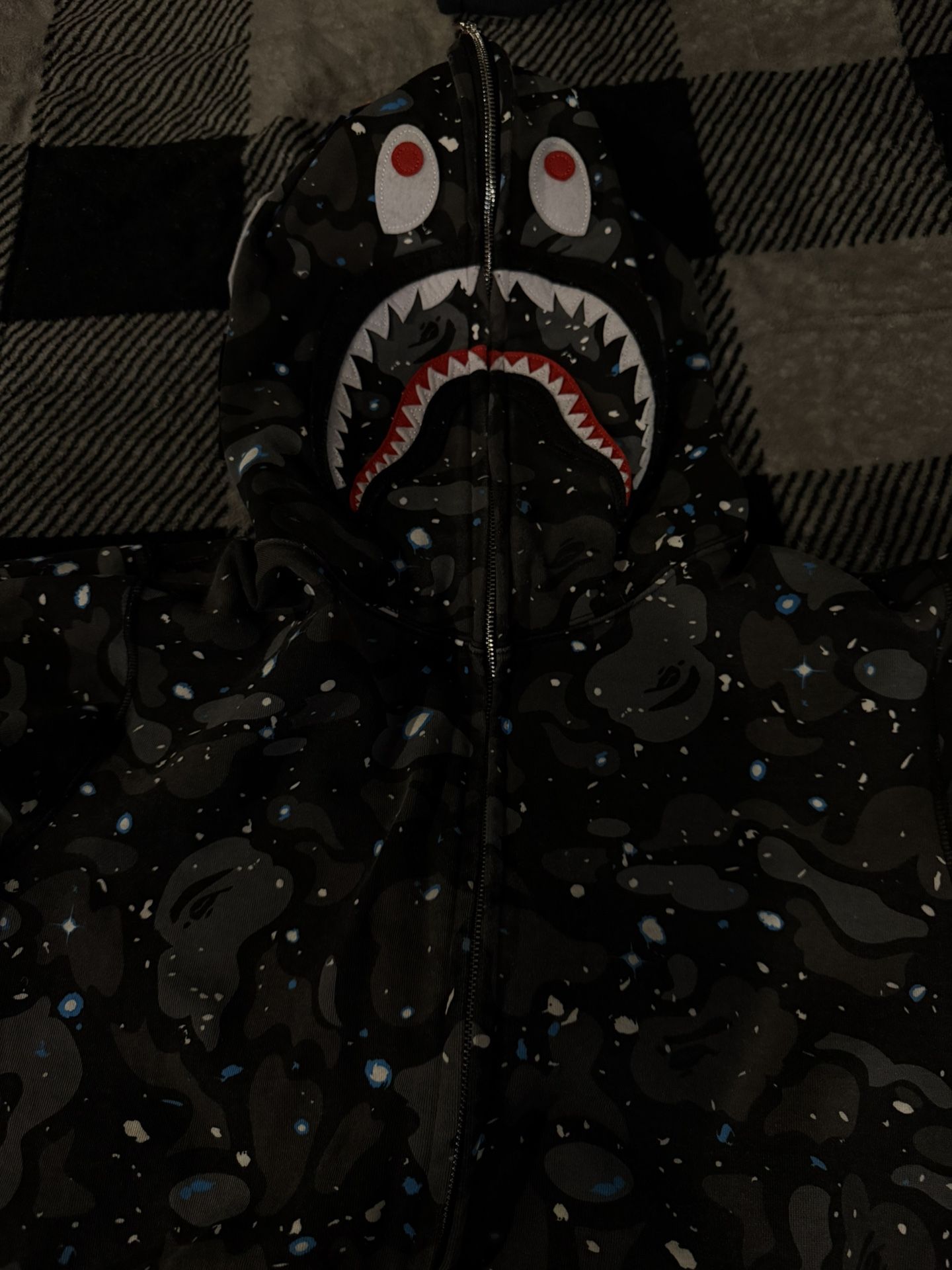 Bape Space Camo Shark Size S
