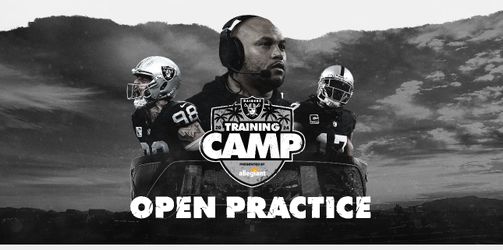 raiders training camp tickets