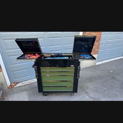 Mac Tools Tool Box/Slide Top Tech Cart