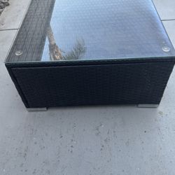 Wicker Coffee Table 