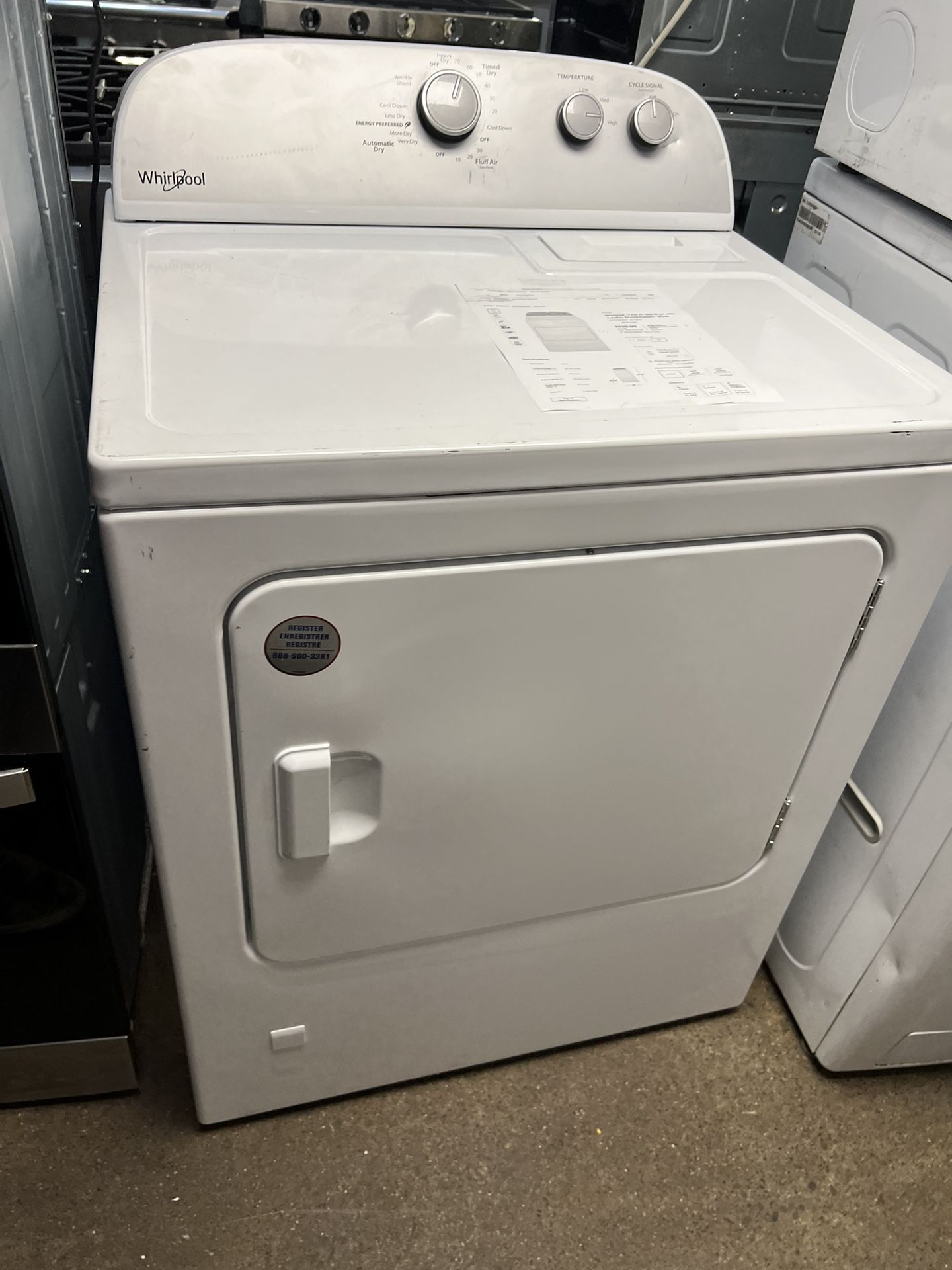 Whirlpool Gas Dryer