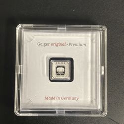 1 gram Gieger Silver bar