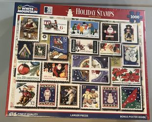 1000 Holiday Stamps