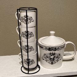 Goth Tea Set