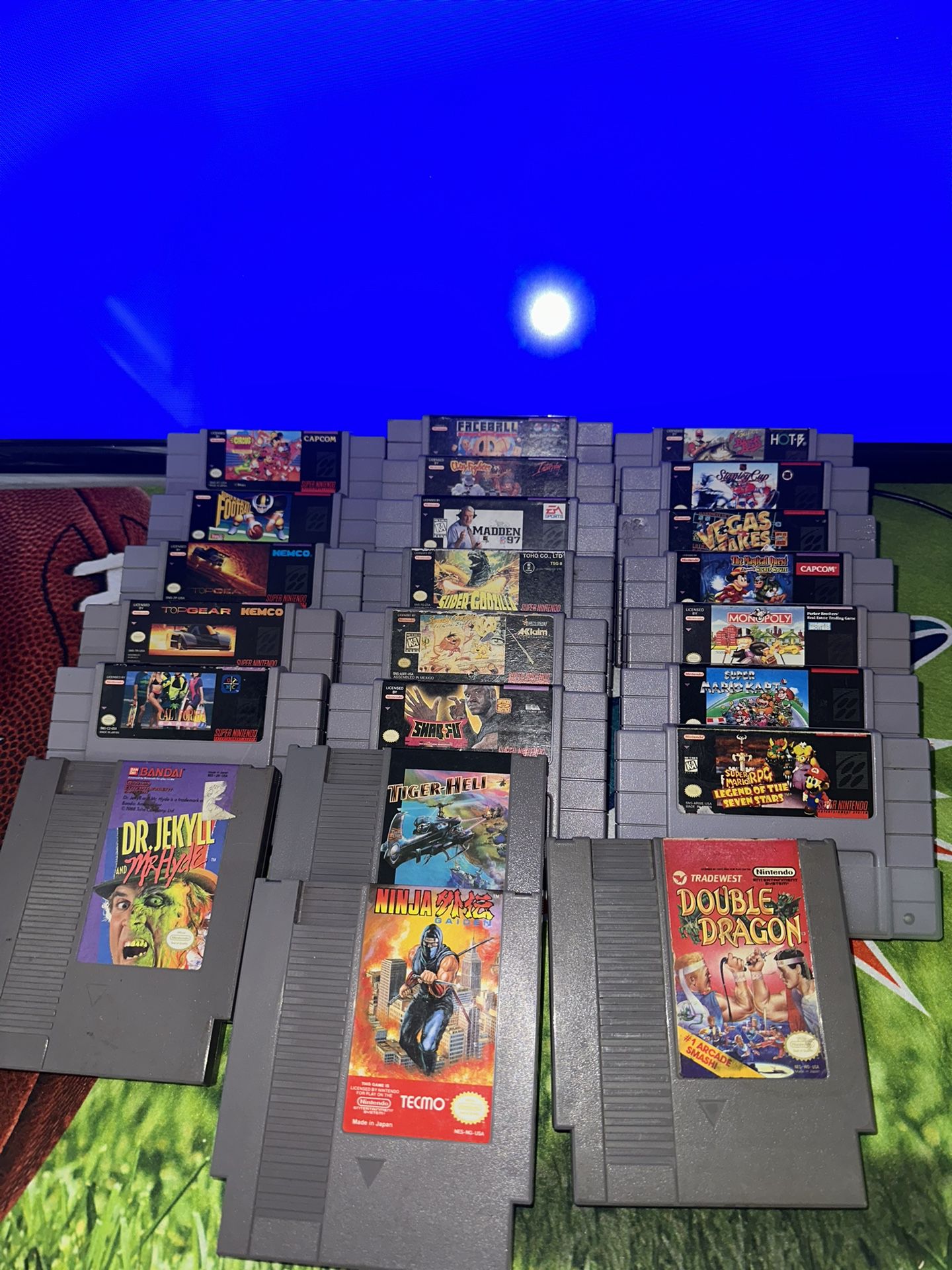 SNES AND NES GAMES 