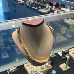10kt Gold Herringbone 