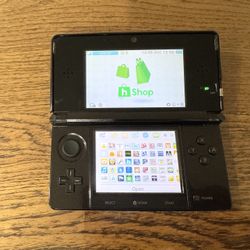 Nintendo 3DS (black, 128 GB, w/hShop)