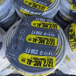 12/2 MC Wire 250ft Metal Clad Cable (12/3 MC 250ft $280)