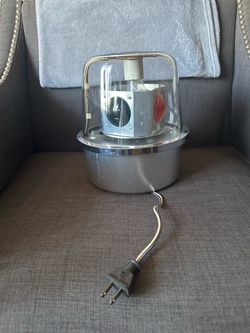 Vintage Rotating Beacon Warning Light/DJ Light