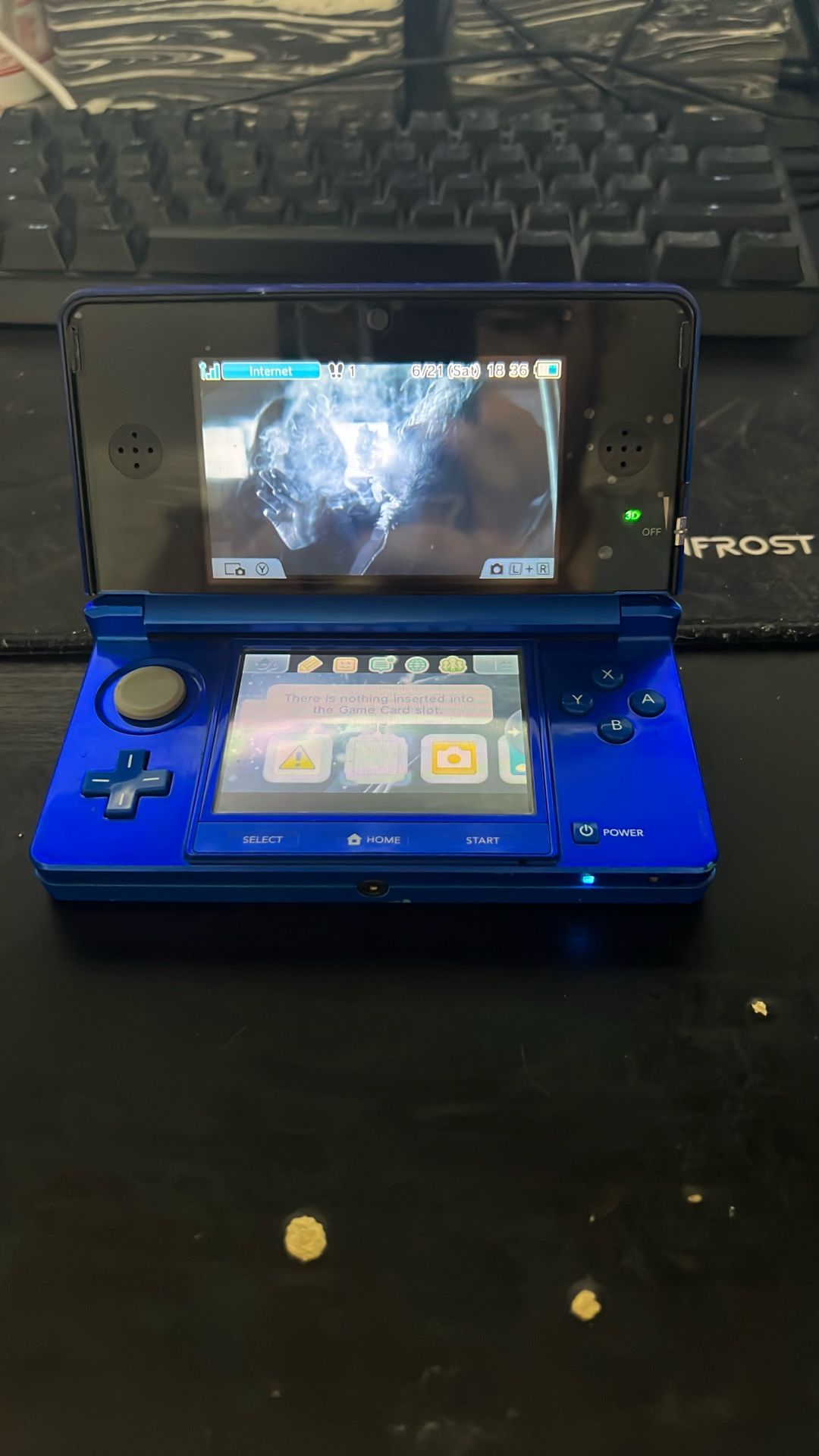 Japanese 3Ds Blue Nettspend Edition