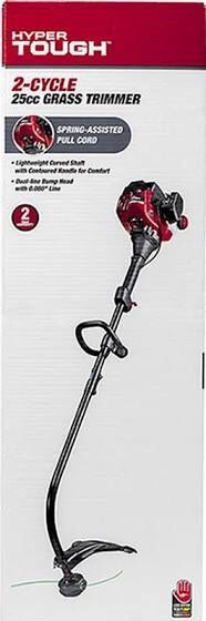 Hyper Tough 16 inch Curved Shaft Gas String Trimmer