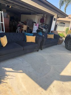 2 long couches good condition