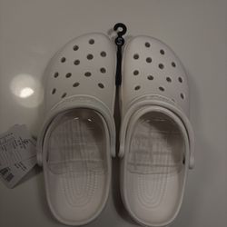 White Crocs