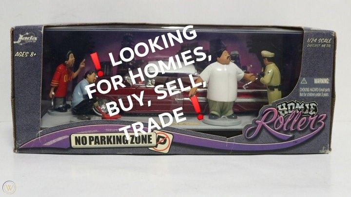 Homies homie rollerz hopper lowrider homie rollers die cast jada street low