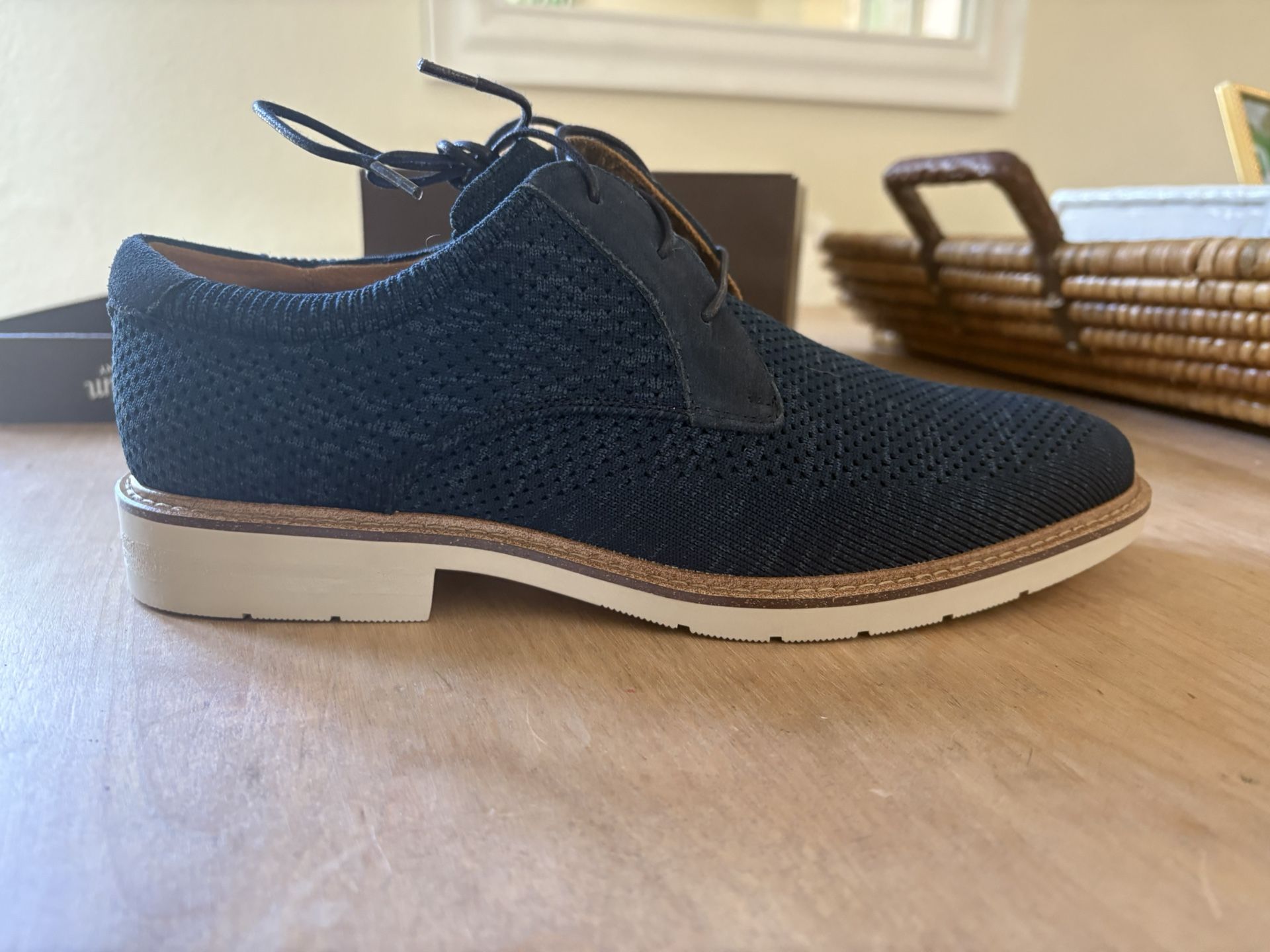 Florsheim Highpoint Knit Plain Toe Oxford Dress Shoes